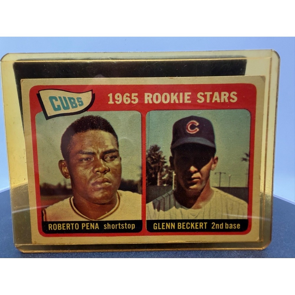 1965 Topps #549 Cubs Rookie Stars Pena Beckert
